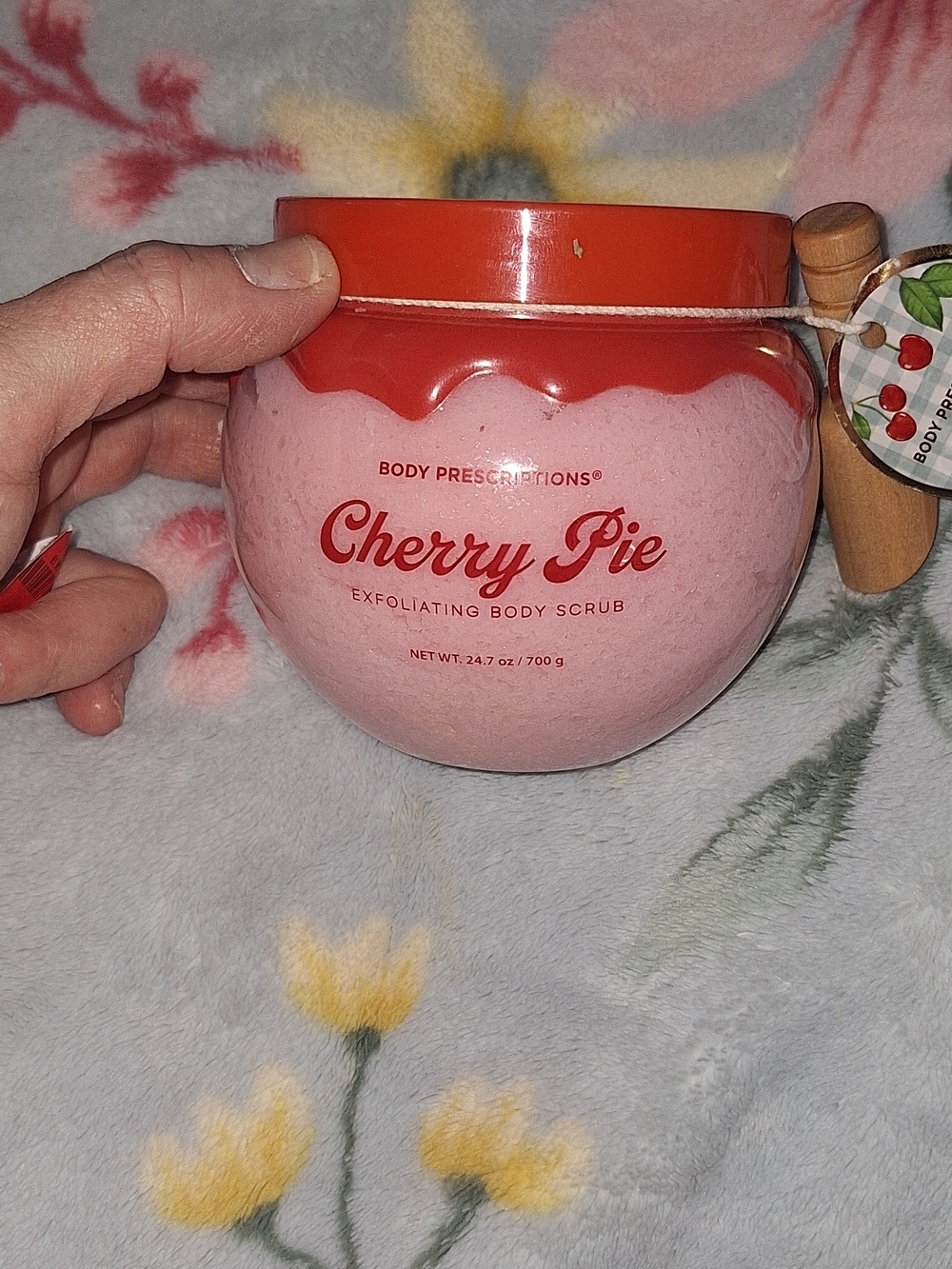 Body Prescriptions Cherry Pie Exfoliating Body Scrub — Pink